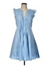 CeCe Blue Casual Dress Size 10 - photo 1