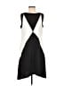 MSK Color Block Black Casual Dress Size M - photo 2