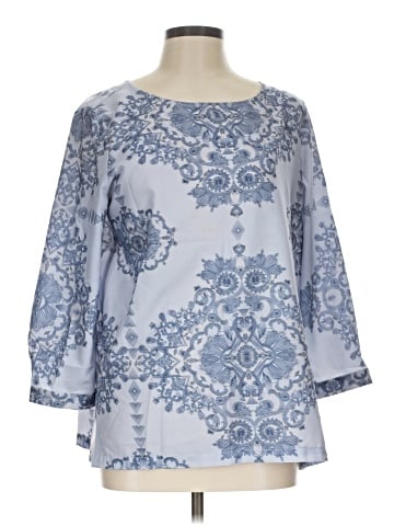 Paraphrase 3/4 Sleeve Blouse (view 1)
