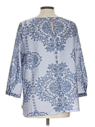 Paraphrase 3/4 Sleeve Blouse (view 2)