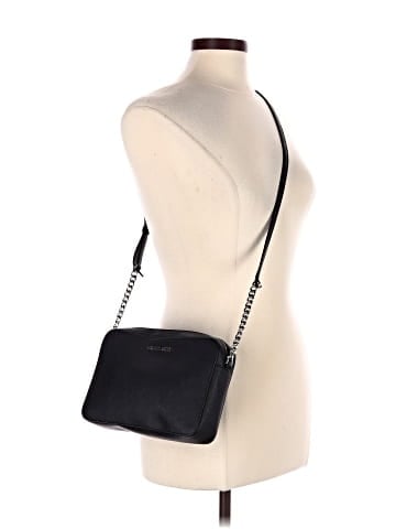 MICHAEL Michael Kors Leather Crossbody Bag (view 2)