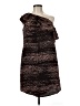 Apt. 9 100% Polyester Animal Print Brown Cocktail Dress Size M - photo 1