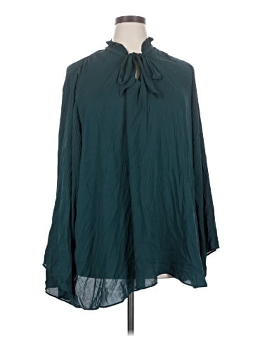 City Chic 3/4 Sleeve Blouse (view 1)
