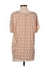 Ann Taylor 100% Polyester Tan Short Sleeve Blouse Size M - photo 2