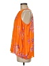 Vince Camuto 100% Polyester Orange Sleeveless Blouse Size M - photo 5