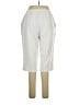 Lands' End 100% Cotton Solid Ivory Casual Pants Size 14 - photo 2