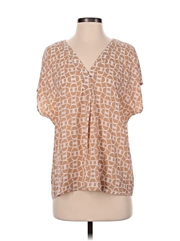 Ann Taylor Short Sleeve Blouse (view 1)