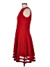 Calvin Klein Solid Red Cocktail Dress Size 6 - photo 5