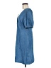 Gap 100% Cotton Blue Casual Dress Size M - photo 5