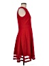 Calvin Klein Solid Red Cocktail Dress Size 6 - photo 4