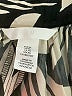 H&M Animal Print Ivory Long Sleeve Blouse Size XL - photo 7