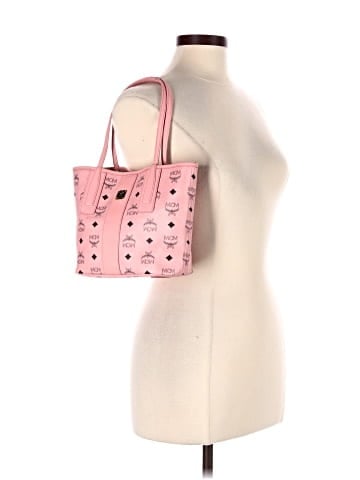 MCM Visetos Mini Liz Shopper Tote (view 2)
