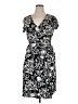 AB Studio Paisley Black Casual Dress Size XL - photo 1