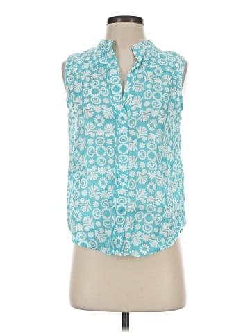 Ann Taylor Sleeveless Button-Down Shirt (view 1)