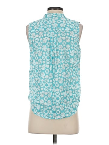 Ann Taylor Sleeveless Button-Down Shirt (view 2)