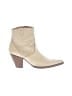 Catarina Martins 100% Leather Ivory Ankle Boots Size EU 38 - photo 1