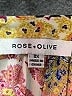 Rose + Olive 100% Polyester Pink 3/4 Sleeve Blouse Size 2X - photo 7