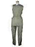 Ci Sono 100% Rayon Solid Green Jumpsuit Size XL - photo 2