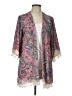 Cure 100% Polyester Pink Kimono Size L - photo 1