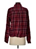 Aqua 100% Cotton Plaid Red Long Sleeve Button-Down Shirt Size S - photo 2