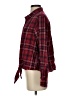 Aqua 100% Cotton Plaid Red Long Sleeve Button-Down Shirt Size S - photo 5