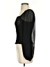 ASOS 100% Polyester Black 3/4 Sleeve Blouse Size 2 - photo 5