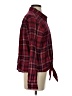 Aqua 100% Cotton Plaid Red Long Sleeve Button-Down Shirt Size S - photo 4