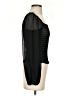 ASOS 100% Polyester Black 3/4 Sleeve Blouse Size 2 - photo 4