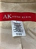 AK Anne Klein 100% Leather Tan Blazer Size L - photo 6