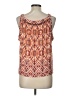 Democracy Orange Sleeveless Blouse Size L - photo 2