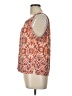 Democracy Orange Sleeveless Blouse Size L - photo 5