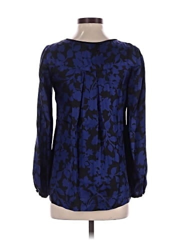 Shoshanna Long Sleeve Silk Top (view 2)
