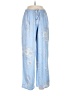 Flora Nikrooz Paisley Blue Casual Pants Size 8 - photo 1