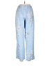 Flora Nikrooz Paisley Blue Casual Pants Size 8 - photo 2