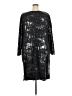 David Meister Black Silver Cocktail Dress Size 24w - photo 2