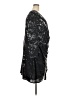 David Meister Black Silver Cocktail Dress Size 24w - photo 4