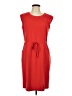 Spense Solid Red Casual Dress Size 12 - photo 1