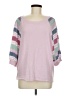 emerald Pink 3/4 Sleeve Top Size M - photo 1