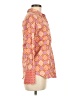 Tizzie Paisley Orange Long Sleeve Button-Down Shirt Size M - photo 4
