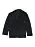 Chaps 100% Polyester Stripes Black Blazer Size 10 - photo 1
