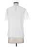 Ted Baker London 100% Polyester Solid White Short Sleeve Blouse Size 4 (1) - photo 2