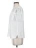 Ted Baker London 100% Polyester Solid White Short Sleeve Blouse Size 4 (1) - photo 5