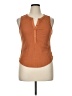 Pilcro Orange Sweater Vest Size XL - photo 1