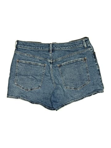 Madewell The Perfect Vintage Mid-Length Jean Short in Manton Wash (view 2)