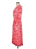 Eliza J Print Red Casual Dress Size 6 - photo 5
