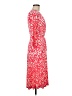 Eliza J Print Red Casual Dress Size 6 - photo 4