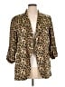 Zara Basic Animal Print Gold Blazer Size XL - photo 1