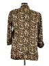 Zara Basic Animal Print Gold Blazer Size XL - photo 2