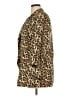 Zara Basic Animal Print Gold Blazer Size XL - photo 5