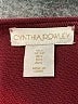 Cynthia Rowley TJX Burgundy Pullover Sweater Size S - photo 7